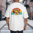 Taco Bout Awesome Dad Cinco De Mayo Mexican Men Big And Tall Men's T-Shirt Back Print