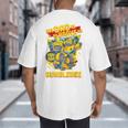 Transformers Father's Day Bumblebee My Dad Is Brave Big And Tall Men's T-Shirt Back Print