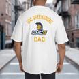UNC Greensboro UNCG Spartans Arched Dad Big And Tall Men's T-Shirt Back Print