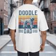 Vintage Doodle Dad Aussie Doodle & Goldendoodle Big And Tall Men's T-Shirt Back Print