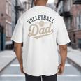 Volleyball Dad Big And Tall Men's T-Shirt Back Print Volleyball Dad Big And Tall Men's T-Shirt Back Print