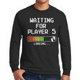 3rd Time Dad Mom Waiting For Player 5 Baby 3 Announcement Men Long Sleeve T-Shirt 3rd Time Dad Mom Waiting For Player 5 Baby 3 Announcement Men Long Sleeve T-Shirt