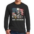 4th Of July Franklin Ben Drankin American Dad Men Women Men Long Sleeve T-Shirt