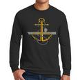 Aircraft Carrier USS America CVA-66 Veterans Day Dad Son Boy Men Long Sleeve T-Shirt