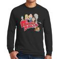 American Dad Show Logo With Family Cartoon Men Long Sleeve T-Shirt
