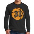Basketball Player 31 Basketball Mom Dad Jersey Number 31 Men Long Sleeve T-Shirt