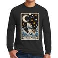 Bearded Dragon Tarot Card Beardie Mom Beardie Dad Men Women Men Long Sleeve T-Shirt
