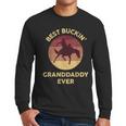 Best Buckin' Granddaddy Western Rodeo Cowboy Bucking Horse Men Long Sleeve T-Shirt Best Buckin' Granddaddy Western Rodeo Cowboy Bucking Horse Men Long Sleeve T-Shirt