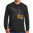Best Bunny Dad Ever Rabbit Daddy Bunny Father Bunny Men Long Sleeve T-Shirt