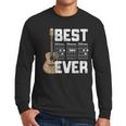 Best Dad Ever Guitarist Father D-A-D Chord Guitar Men Long Sleeve T-Shirt