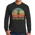 Best Dad By Par Disc Golf Father's Day Men Long Sleeve T-Shirt Best Dad By Par Disc Golf Father's Day Men Long Sleeve T-Shirt