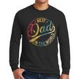 Best Dad In The World Father's Day Vintage Dad Men Long Sleeve T-Shirt