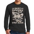 Best Sphynx Cat Dad Ever Apparel For Animal Lover Men Women Men Long Sleeve T-Shirt