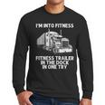 Best Truck Driver Art For Men Dad Women Trucking CDL Trucker Men Long Sleeve T-Shirt