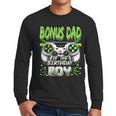 Bonus Dad Of The Birthday Boy Video Game Bday Party Men Long Sleeve T-Shirt Bonus Dad Of The Birthday Boy Video Game Bday Party Men Long Sleeve T-Shirt