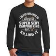 Camping Men Camper RV Camping Vacation Camping Dad Men Long Sleeve T-Shirt