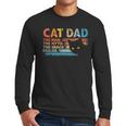 Cat Dad The Man The Myth Snack Dealer Fathers Day Men Long Sleeve T-Shirt Cat Dad The Man The Myth Snack Dealer Fathers Day Men Long Sleeve T-Shirt