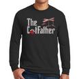 The Cat Father Cat Dad Feline Father Kitten Dad Men Long Sleeve T-Shirt