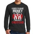 Cheer Dad Cheerleading Fathers Day Men Long Sleeve T-Shirt