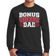 Cheer Stepdad Bonus Cheer Dad Red Men Long Sleeve T-Shirt Cheer Stepdad Bonus Cheer Dad Red Men Long Sleeve T-Shirt