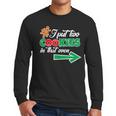 Christmas Twins Expecting Dad T-Shirt Pregnant Wife Tee Men Long Sleeve T-Shirt