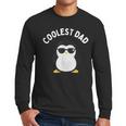 The Coolest Dad Cool Penguin By Dangerous Dad Men Long Sleeve T-Shirt