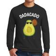 Cute Avocado For Dad Men Fruit Avocado Pear Lovers Men Long Sleeve T-Shirt