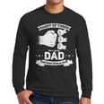 Dad Of 3 Cool Daddy Of Three Fathers Day Dad Of Three Men Long Sleeve T-Shirt