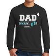 Dad 4 Fourth Time Dad Dad Of Four Men Long Sleeve T-Shirt