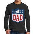 Dad American Football Happy Birthday Family Matching Retro Men Long Sleeve T-Shirt Dad American Football Happy Birthday Family Matching Retro Men Long Sleeve T-Shirt