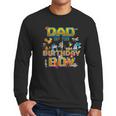 Dad Of The Birthday Boy Brainrot Meme Kids Teens Boys Men Long Sleeve T-Shirt