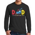 Dad Of The Birthday Boy Choo Choo Train Family Matching Men Long Sleeve T-Shirt