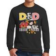 Dad Birthday Boy Farm Animal Farming Farmer Family B-Day Men Long Sleeve T-Shirt