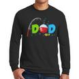 Dad Of The Birthday Boy Birthday Fishing Family Men Long Sleeve T-Shirt