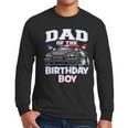 Dad Of The Birthday Boy Policeman Officer Party Men Long Sleeve T-Shirt Dad Of The Birthday Boy Policeman Officer Party Men Long Sleeve T-Shirt