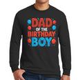 Dad Of The Birthday Boy Spider Web Party Men Long Sleeve T-Shirt