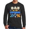 Dad Of The Birthday Boy Two The Moon Space Family Matching Men Long Sleeve T-Shirt