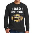Dad Of The Birthday Boy Wrestling Belt Birthday Kids Boys Men Long Sleeve T-Shirt
