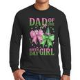 Dad Of The Birthday Girl Coquette Matching Family Party Men Long Sleeve T-Shirt