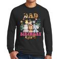 Dad Of The Birthday Girl Zoo Theme Animal Party Safari Cool Men Long Sleeve T-Shirt