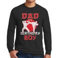 Dad Of The Birthday Karate Taekwondo Boy Martial Arts Men Long Sleeve T-Shirt