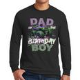 Dad Of The Birthday Monster Truck Family Matching Party Men Long Sleeve T-Shirt