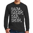 Dad Dada Daddy Bruh Papa Cow Daddy Love Cows Dad Cow Print Men Long Sleeve T-Shirt