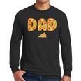 Dad Daddy Matching Birthday Squad Crew Pizza Family Men Long Sleeve T-Shirt