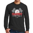 Dad Daddy Pit Crew Race Car Birthday Racing Party Men Long Sleeve T-Shirt