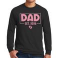 Dad Est 2026 Logo Daddy 2026 Soon To Be New Father 2026 Men Long Sleeve T-Shirt