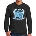 My Dad Is My Guardian Angel In Heaven Loss Father Memorial Men Long Sleeve T-Shirt
