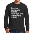 Dad Handyman Hardware Store Tools Men Long Sleeve T-Shirt