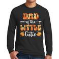 Dad Little Cutie Baby Shower Orange 1st Birthday Party Men Long Sleeve T-Shirt