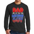 Dad And Mom Birthday Boy Spider Family Matching Men Long Sleeve T-Shirt